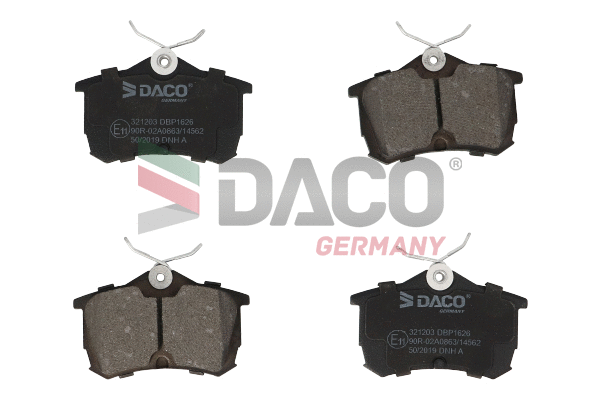 Brake Pad Set, disc brake (321203)