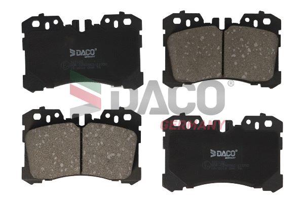 Brake Pad Set, disc brake (322102)
