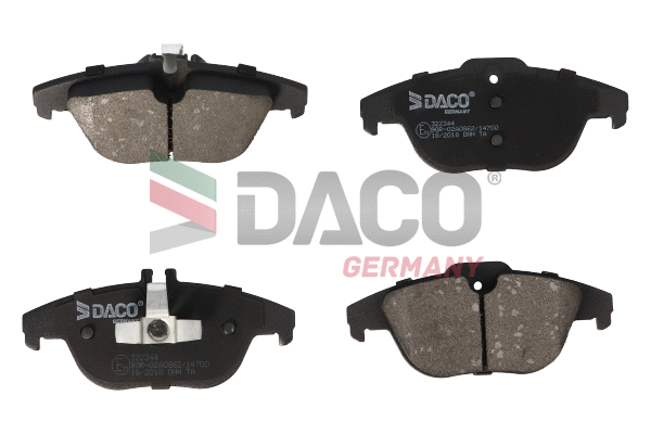 Brake Pad Set, disc brake (322344)