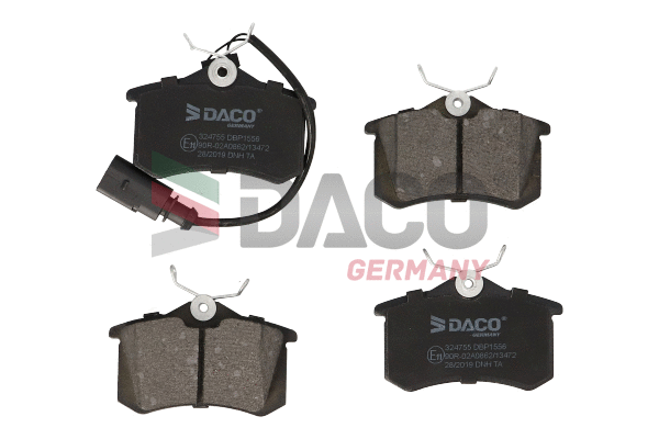 Brake Pad Set, disc brake (324755)