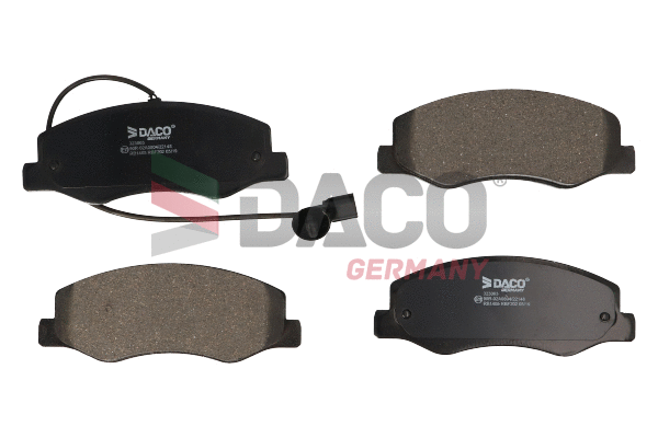 Brake Pad Set, disc brake (323003)