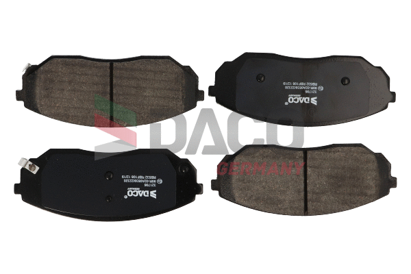 Brake Pad Set, disc brake (321706)