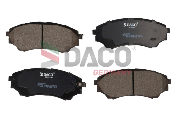 Brake Pad Set, disc brake (322201)