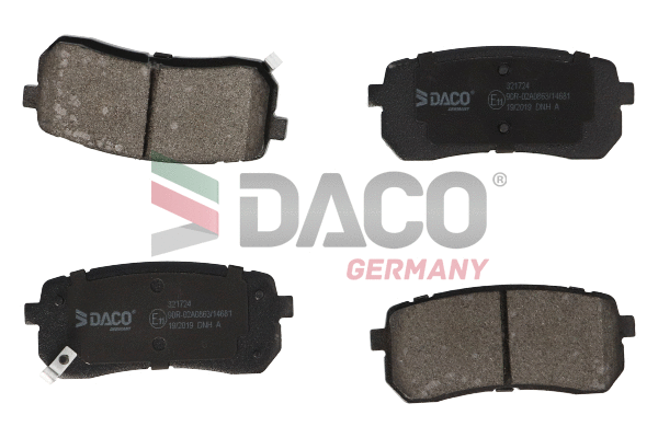 Brake Pad Set, disc brake (321724)