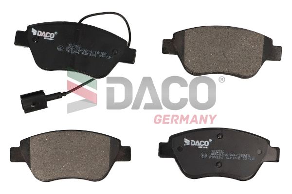 Brake Pad Set, disc brake (322380)