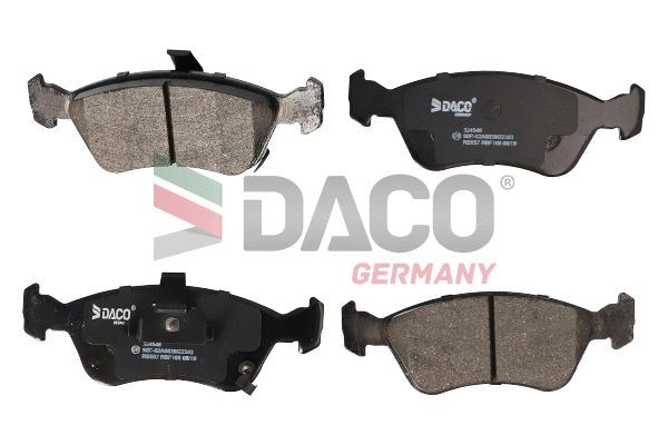Brake Pad Set, disc brake (324546)