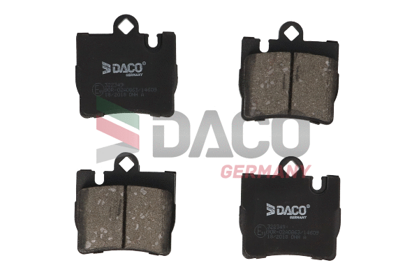Brake Pad Set, disc brake (322349)