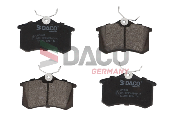 Brake Pad Set, disc brake (320201)