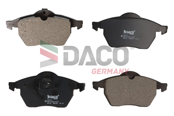 Brake Pad Set, disc brake (323613)