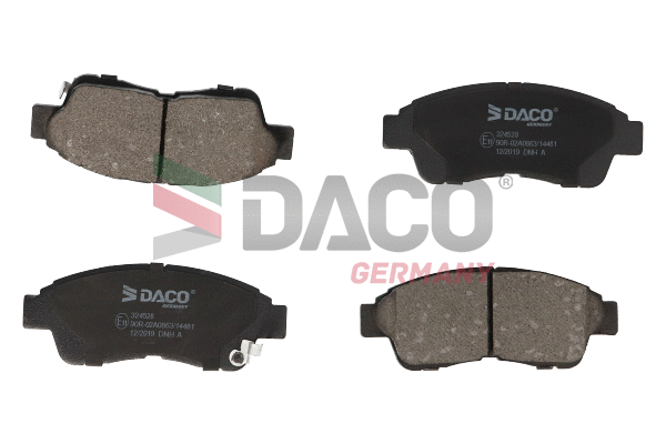 Brake Pad Set, disc brake (324528)