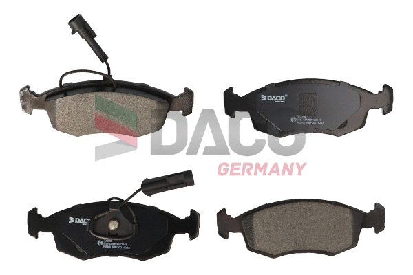 Brake Pad Set, disc brake (322359)