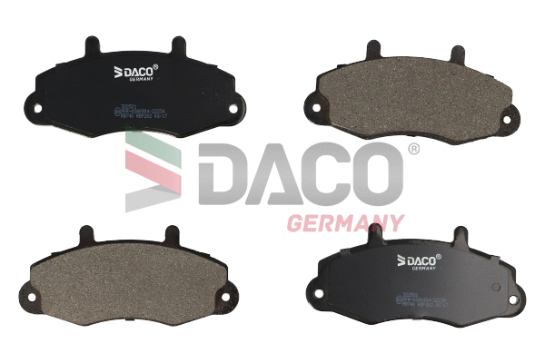 Brake Pad Set, disc brake (322521)