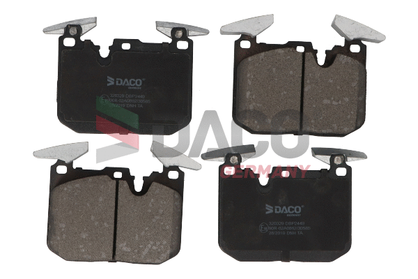 Brake Pad Set, disc brake (320329)