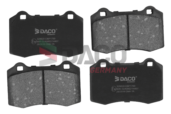 Brake Pad Set, disc brake (320620)