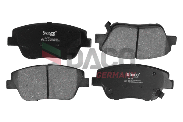 Brake Pad Set, disc brake (321733)