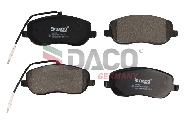 Brake Pad Set, disc brake (321952)