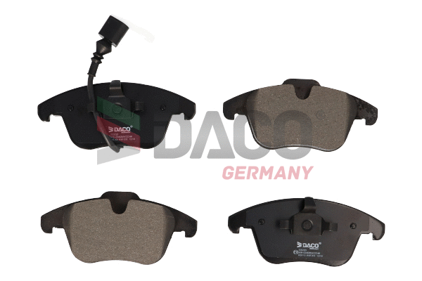 Brake Pad Set, disc brake (320220)