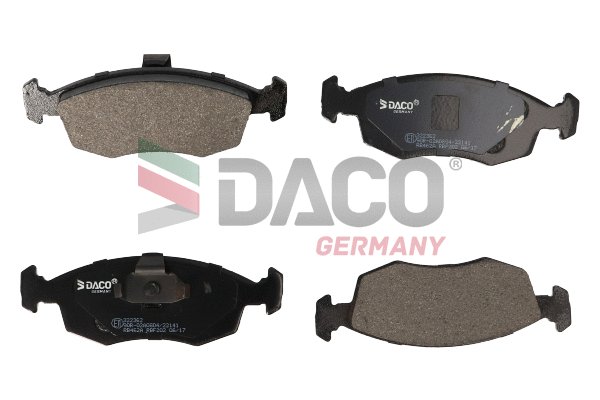 Brake Pad Set, disc brake (322362)