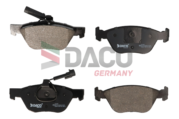 Brake Pad Set, disc brake (322340)