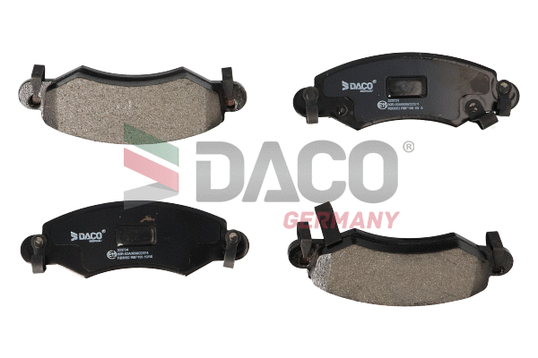 Brake Pad Set, disc brake (323724)