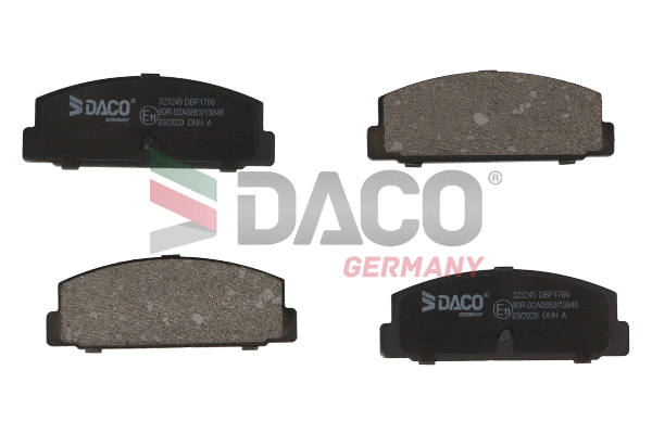 Brake Pad Set, disc brake (323245)