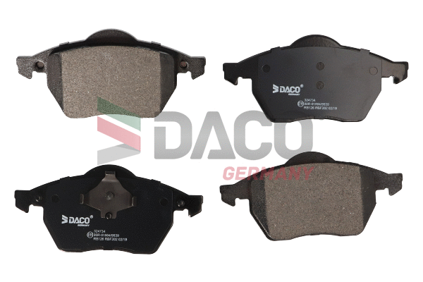 Brake Pad Set, disc brake (324734)