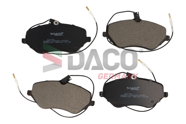 Brake Pad Set, disc brake (323744)
