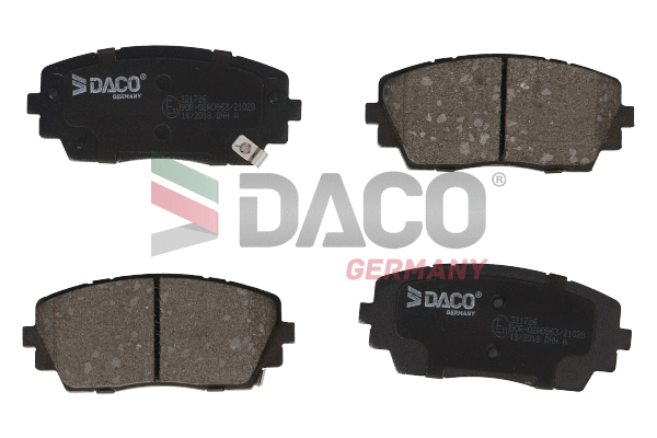 Brake Pad Set, disc brake (321726)