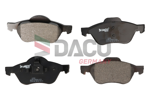 Brake Pad Set, disc brake (323954)