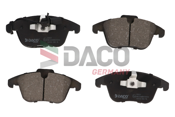 Brake Pad Set, disc brake (320231)