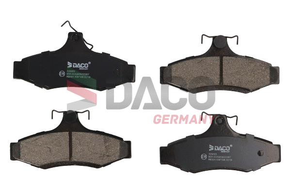 Brake Pad Set, disc brake (325003)