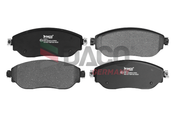 Brake Pad Set, disc brake (323011)
