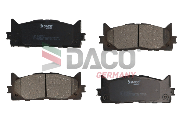 Brake Pad Set, disc brake (323937)