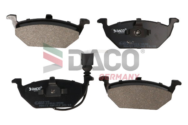 Brake Pad Set, disc brake (324745)