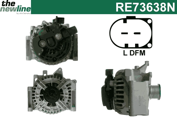 Alternator (RE73638N)