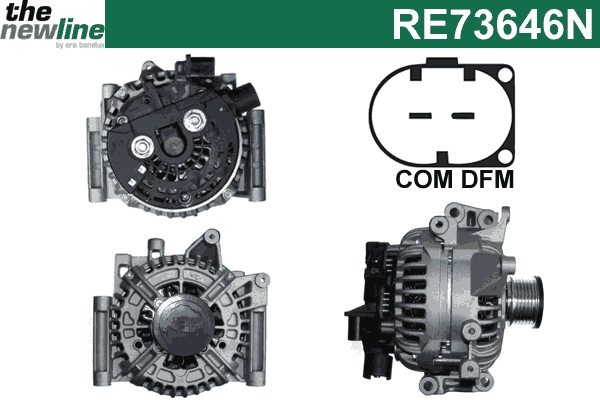 Alternator (RE73646N)