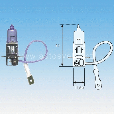 Bulb, front fog light (722909)