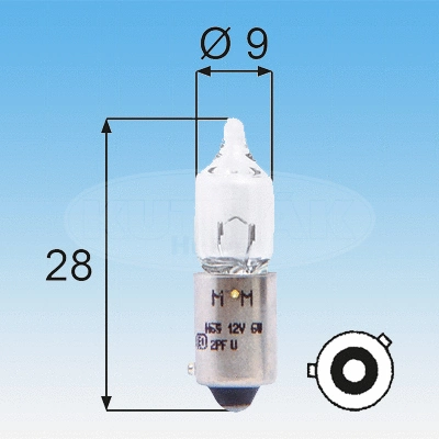 Bulb, tail light (722999)