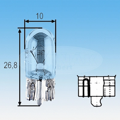 Bulb, direction indicator (723004)