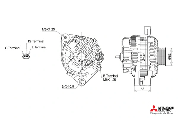 Alternator (723521/M)