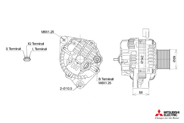 Alternator (723522/M)