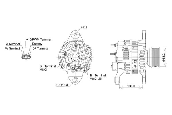 Alternator (721820/M)