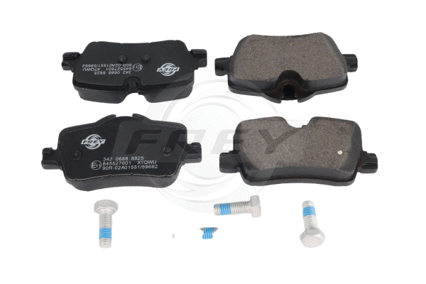 Brake Pad Set, disc brake (845527601)