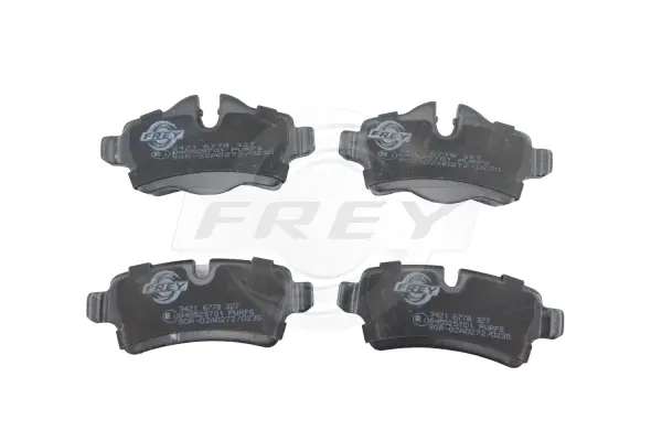 Brake Pad Set, disc brake (845525701)