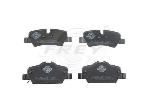 Brake Pad Set, disc brake (845526201)