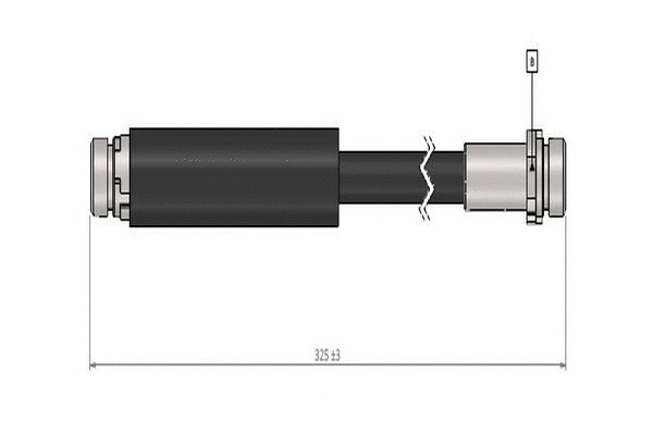 Brake Hose (C900 821A)