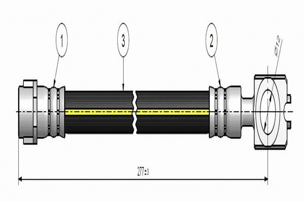 Brake Hose (C900 427A)