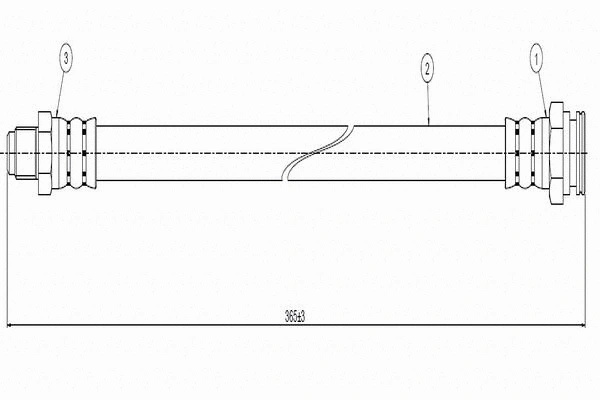 Brake Hose (C800 468A)