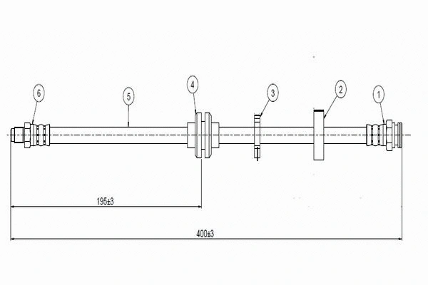 Brake Hose (C800 507A)