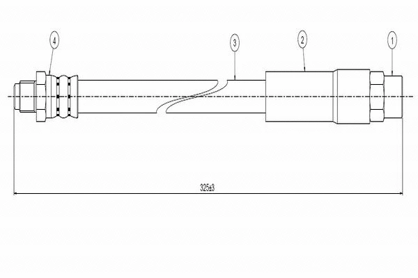 Brake Hose (C800 095C)